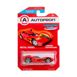 Машинка коллекционная 1:64, Серия FANTASTIC CARS, B/FAN-004, красный, 1/24/48