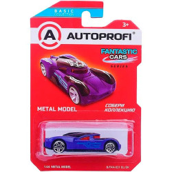 Машинка коллекционная 1:64, Серия FANTASTIC CARS, B/FAN-006, фиолетовый, 1/24/48