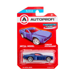 Машинка коллекционная 1:64, Серия FANTASTIC CARS, B/FAN-015, синий, 1/24/48
