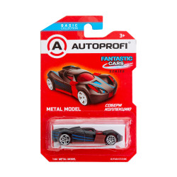 Машинка коллекционная 1:64, Серия FANTASTIC CARS, B/FAN-018, чёрный, 1/24/48