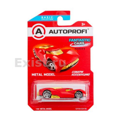 Машинка коллекционная 1:64, Серия FANTASTIC CARS, B/FAN-025, красный, 1/24/48