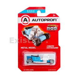 Машинка коллекционная 1:64, Серия HOT ROD CARS, B/ROD-003, голубой, 1/24/48