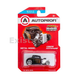 Машинка коллекционная 1:64, Серия HOT ROD CARS, B/ROD-004, чёрный, 1/24/48