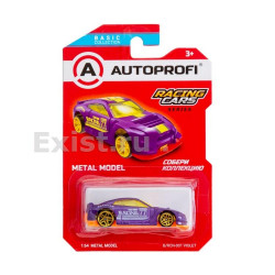 Машинка коллекционная 1:64, Серия RACING CARS, B/RCN-001, фиолетовый, 1/24/48