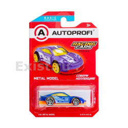 Машинка коллекционная 1:64, Серия RACING CARS, B/RCN-003, синий, 1/24/48