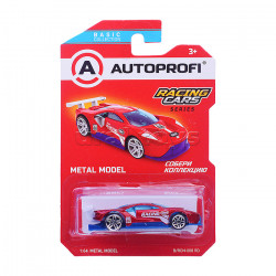 Машинка коллекционная 1:64, Серия RACING CARS, B/RCN-008, красный, 1/24/48