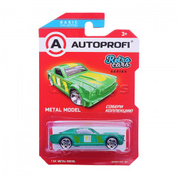 Машинка коллекционная 1:64, Серия RETRO CARS, B/RET-001, зелёный, 1/24/48
