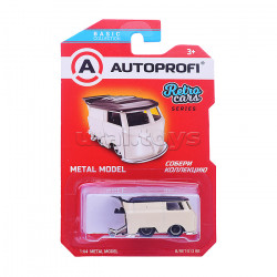 Машинка коллекционная 1:64, Серия RETRO CARS, B/RET-013, бежевый, 1/24/48