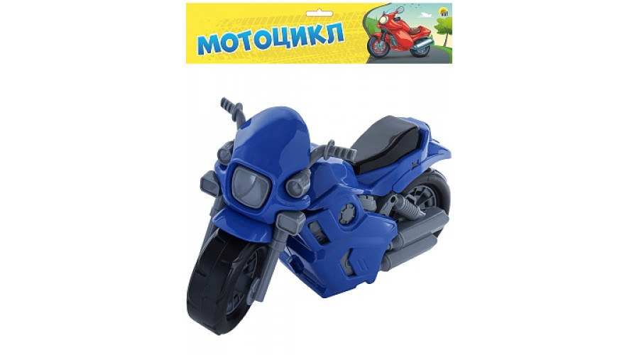 Мотоцикл Спорт Синий И-3405
