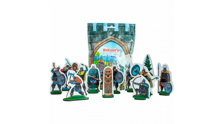 МТ_ПКЛ_МТ61120 Набор Викинги 12героев и 5аксесс