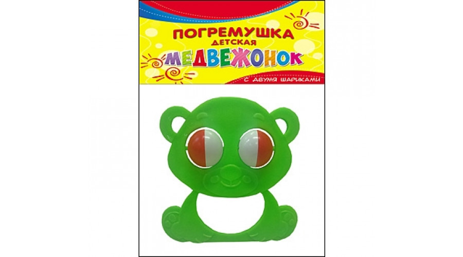 ПОГРЕМУШКА ДЕТСКАЯ. МЕДВЕЖОНО (Арт. И-1773)