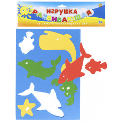 Развив игрушка РК из ЭВА Сортер Морские жители (И-7518)