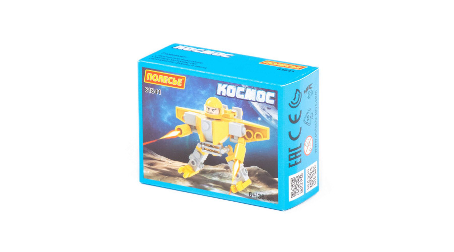 Пол81841 Конструктор Классик Космос-3 36дет коробка