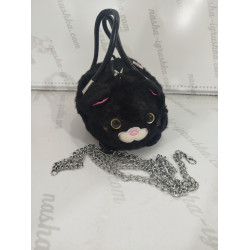 Сумка Кошечка с цепочкой 20*25см ХХХ1255