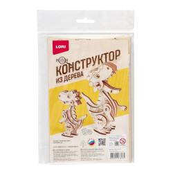 Конструктор из дерева Мини конструктор "Динозавр"Фн-033