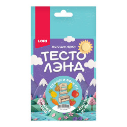 Тесто для лепки. Тематический набор "Овощи, фрукты" Тдл-080