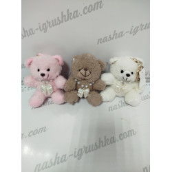 Мягкая игрушка брелок Мишка 12см 12в1 ХХА200-1473