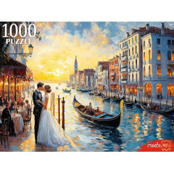 ПАЗЛЫ 1000 элементов. СВАДЬБА В ВЕНЕЦИИ (Арт. П1000-8276)