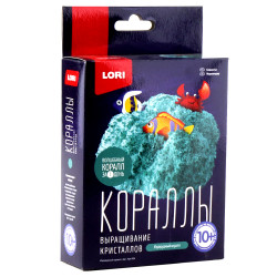 Выращивание кристаллов. Кораллы "Изумрудный  коралл"  Крк-004