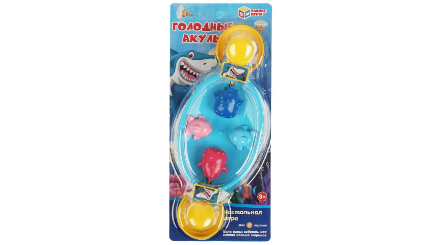 Настольная игра голодные акулы, блист.14*32,4*6см Умные игры в кор.2*36шт B2102746-R