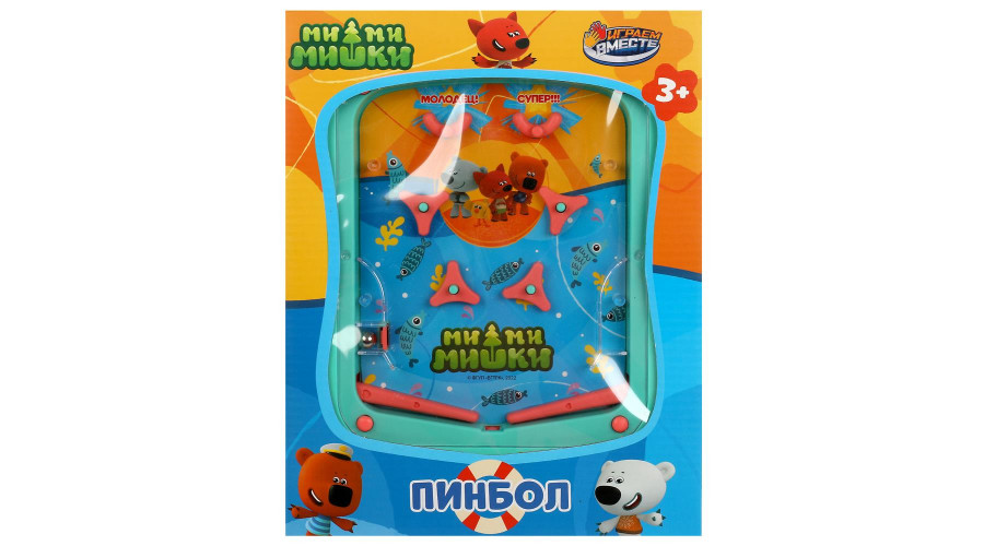 Настольная игра пинбол Ми-ми-мишки кор.21,3*27*4,3см ИГРАЕМ ВМЕСТЕ в кор.2*40шт B2003192-R
