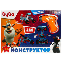  Конструктор БУБА кор.41,2*29*5,5см ИГРАЕМ ВМЕСТЕ в кор.24шт 1212K347-R