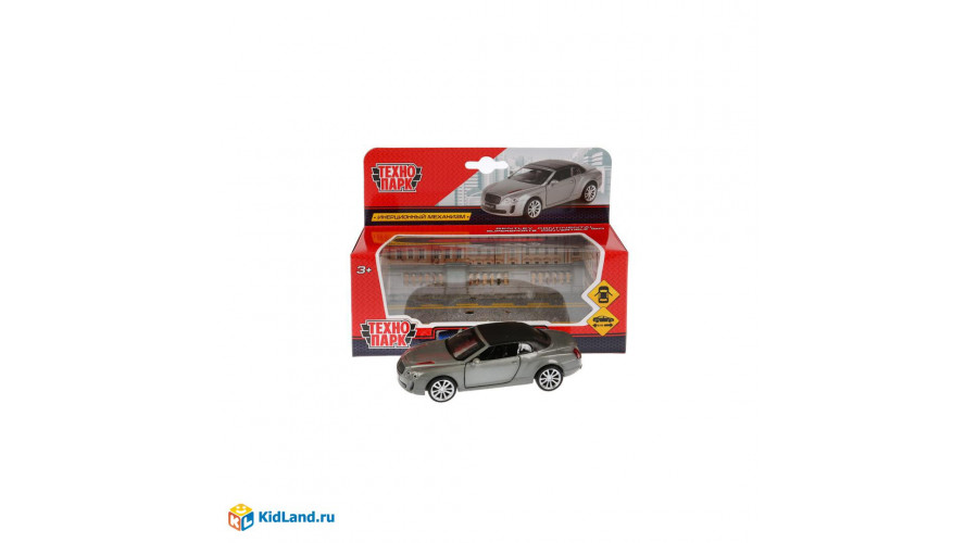Машина металл bentley continental supersports isr, 11,2 см,дв.,ин.,сер.,кор. Технопарк в кор 67307