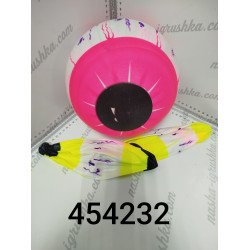 Мяч резиновый глаз 23см  YE454232