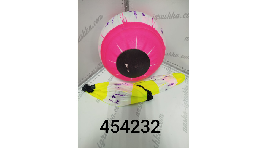 Мяч резиновый глаз 23см  YE454232